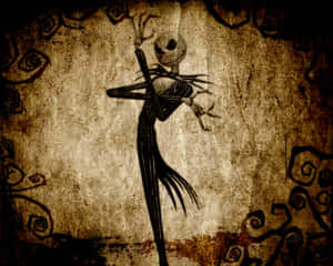 Καλώς ήρθατε στην Πόλη των Χριστουγέννων, το σπίτι του Βασιλιά της Κολοκύθας Τζακ Σκελίνγκτον — Νύχτα πριν τα Χριστούγεννα GIF Ταπετσαρία