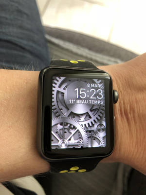 Ταπετσαρία Apple Watch με μηχανικό γρανάζι — Apple Watch Ταπετσαρία