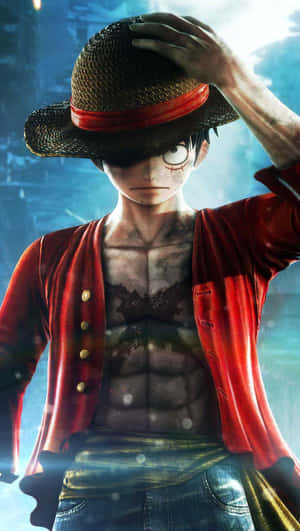 Κινητό wallpaper με τον Luffy — One Piece iPhone ταπετσαρία