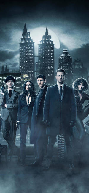 Ταπετσαρία καστ τηλεοπτικής σειράς Gotham — iPhone Xs Max Ταπετσαρία