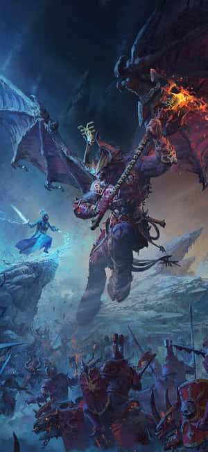 Iphone X Total War Warhammer Φόντο — Γαλαξίας M47 Ταπετσαρία