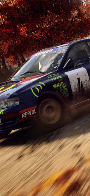 Φόντο Iphone Xs Dirt Rally — Moto G17 Ταπετσαρία