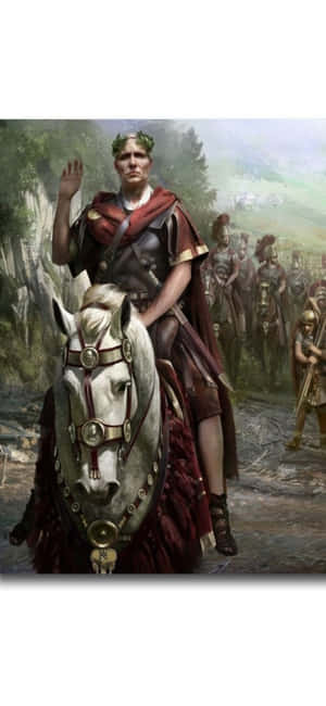 Iphone Xs Total War Rome 2 Φόντο — Galaxy S22 Ultra Ταπετσαρία
