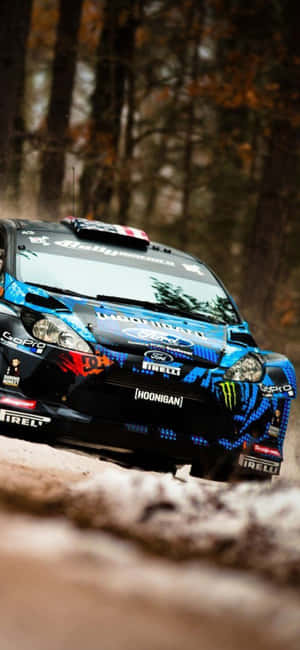 Φόντο Iphone Xs Dirt Rally — Nothing Phone (2a) Ταπετσαρία