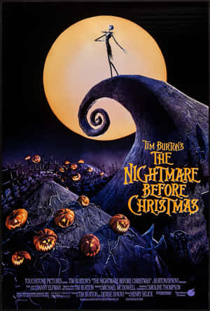 φόντο αφίσας — The Nightmare Before Christmas Ταπετσαρία