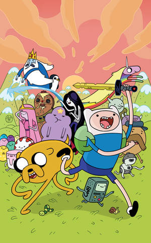 Ταπετσαρία κινητού Adventure Time — Galaxy Tab S9 Ταπετσαρία