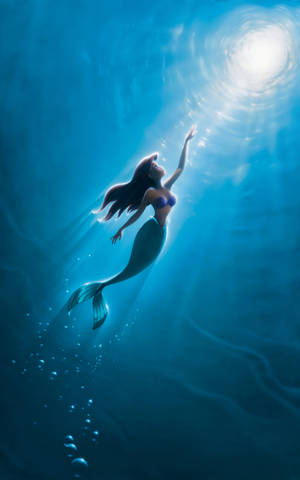 Κινητό Η Μικρή Γοργόνα ταπετσαρία — Galaxy Tab Ταπετσαρία