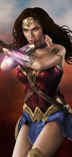 Ταπετσαρία κλασικής πόζας Wonder Woman 1984 — iPhone 17 Pro Max Ταπετσαρία