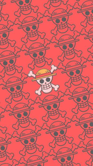 Κολάζ Jolly Roger του One Piece για Κινητό