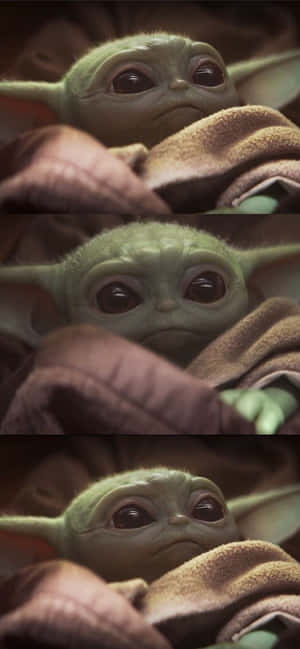Χαριτωμένες εικόνες Baby Yoda — Honor X Ταπετσαρία