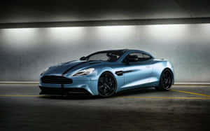 Κομψό Aston Martin Vanquish εν κινήσει — Steam Deck Ταπετσαρία
