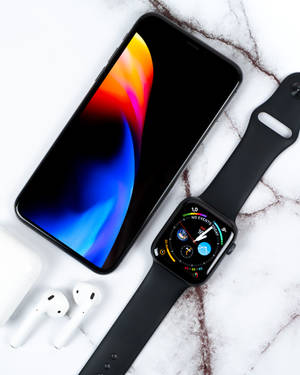 Ταπετσαρία iPhone Xs — Apple Watch Ταπετσαρία