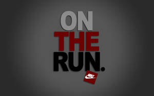 Κομψό Nike On The Run — Cool Nike Ταπετσαρία
