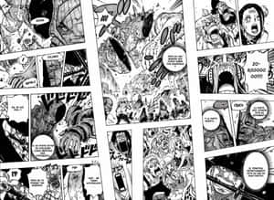 Φόντο με πάνελ manga — Manga GIF Ταπετσαρία