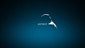 Κομψό Μίνιμαλ Nike Just Do It — Cool Nike Ταπετσαρία