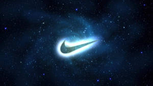 Κομψό Σήμα Nike στο Διάστημα — Cool Nike Ταπετσαρία