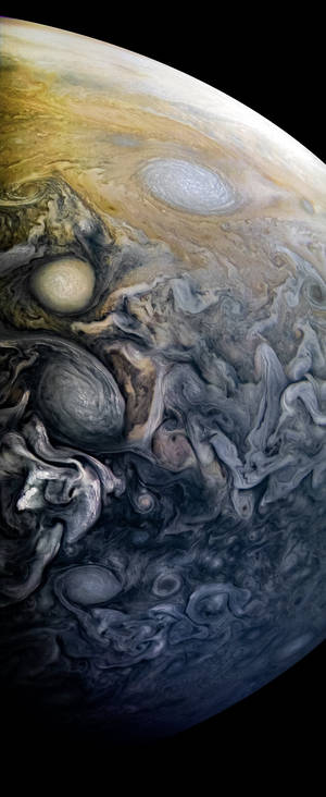 NASA iPhone Καταιγίδα Κοντινό Πλάνο — Galaxy Z Flip 6 Ταπετσαρία