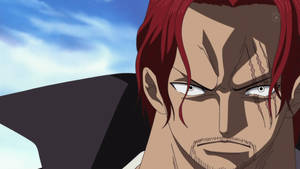 Κοντινό Πλάνο Ουλών Shanks One Piece — Anime Ταπετσαρία