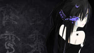 Μαύρο φόντο Anime — Μαύρο anime Ταπετσαρία