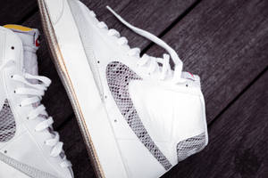 λευκά και μαύρα nike air force 1 ψηλά — Cool Nike Ταπετσαρία