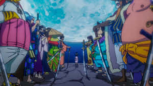 Ουάνο, One Piece, Άνιμε, Αισθητική Σελήνης, Σπαθί, 2 Φόντα — Kawaii Anime Ταπετσαρία