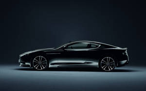Κουλ μαύρη Aston Martin wallpaper — Αυτοκίνητα Ταπετσαρία
