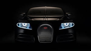 Ταπετσαρία κουλ μαύρης Bugatti — Αυτοκίνητα Ταπετσαρία