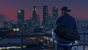 Κούλ τύπος GTA με τσάντα — GTA Ταπετσαρία