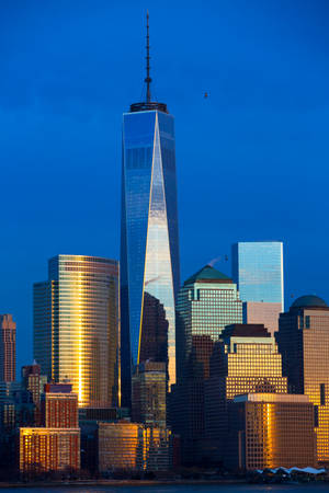 Κρυμμένο One World Trade Center — Huawei MatePad Ταπετσαρία
