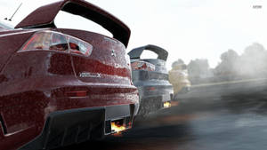 Κόκκινο Αυτοκίνητο σε Τομή από τα Project Cars