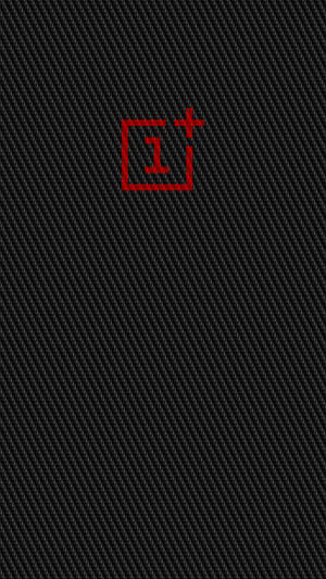 Ταπετσαρία Κόκκινο Λογότυπο Oneplus