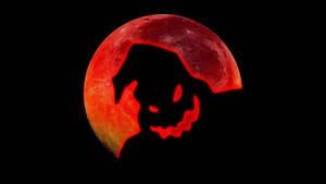 Κόκκινο Φεγγάρι Oogie Από Το The Nightmare Before Christmas — The Nightmare Before Christmas Ταπετσαρία