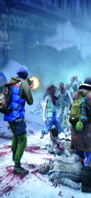 Iphone Xs Max World War Z Φόντο — Galaxy S26 Ultra Ταπετσαρία