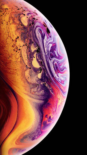 Λεζάντα: Πρωτότυπο iPhone 7 που Εμφανίζει Εντυπωσιακή Ταπετσαρία Μαρμάρινης Πλανητικής Σφαίρας