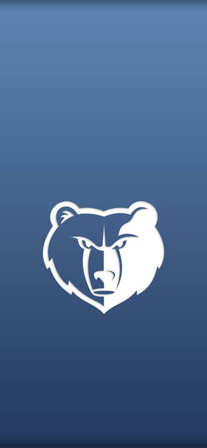 Ταπετσαρία Λευκού Λογότυπου Memphis Grizzlies — iPhone 17e Ταπετσαρία