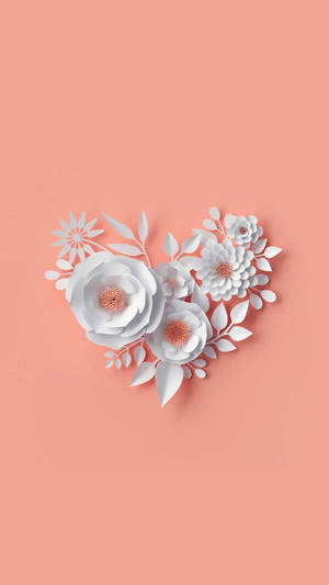 Λευκό Τεχνητό Λουλούδι Floral Iphone