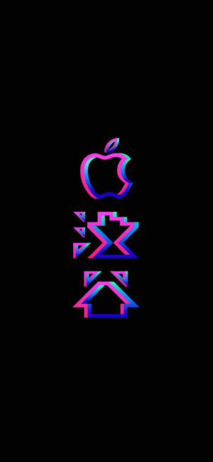 Ταπετσαρία Λογότυπο Iphone Xs — iPhone 16 Pro Ταπετσαρία