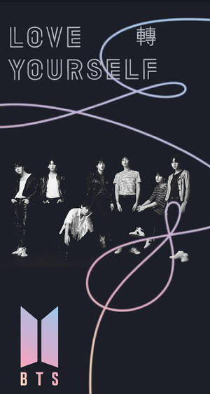 Ταπετσαρία λογότυπου Love Yourself BTS