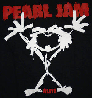 Λογότυπο Stickman Pearl Jam Rock Band — Honor Magic V Ταπετσαρία