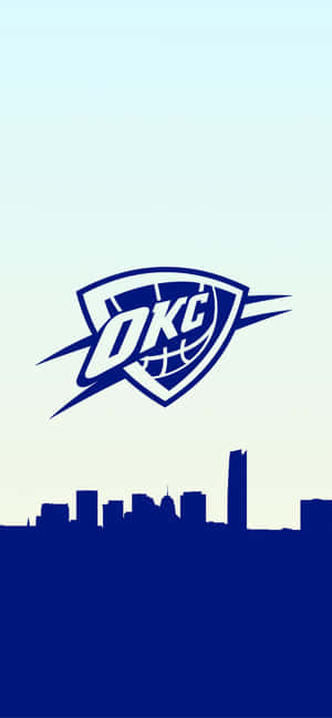 Λογότυπο της Ομάδας Μπάσκετ NBA Oklahoma City Thunders — Redmi Note 17 Pro Max Ταπετσαρία