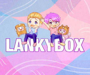 Λούτρινα Adam και Justin από το LankyBox — Χαριτωμένο καρτούν Ταπετσαρία