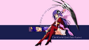 Μαγικό Βλέμμα - The World God Only Knows Anime — Ανιμέ επιφάνεια εργασίας Ταπετσαρία