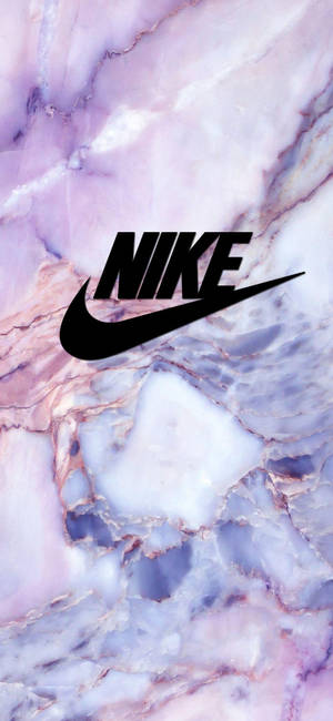 Μαρμάρινο Λογότυπο Nike iPhone — Galaxy S25 Edge Ταπετσαρία