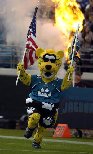 Ταπετσαρία μασκότ ποδοσφαίρου Jacksonville jaguars — Lenovo Tab Plus Gen 2 Ταπετσαρία