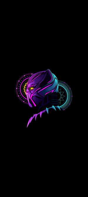 Μαύρο Amoled Black Panther — 1440x3200 Ταπετσαρία
