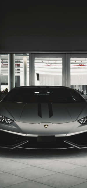 Μαύρη Lamborghini iPhone — Vivo X500 Pro Max Ταπετσαρία