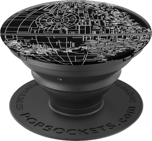 Μαύρο Pop Socket με Γραφικό Σχέδιο