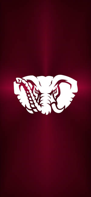 Μεταλλικός Ελέφαντας Alabama Crimson Tide ταπετσαρία — iPhone 13 Pro Max Ταπετσαρία