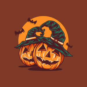 Καρικατούρες Χάλογουιν — Disney Halloween Ταπετσαρία