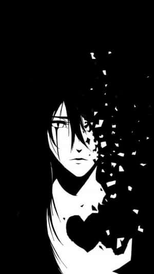 Μαύρο φόντο Anime — Μαύρο anime Ταπετσαρία
